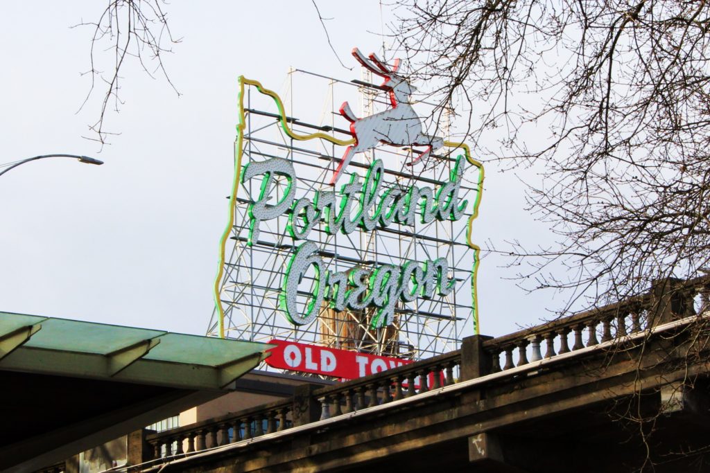 Portland Old Town Sign