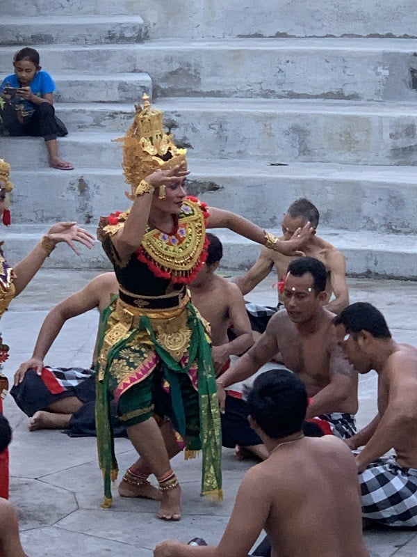 Tanah Lot, Bali
Balinese Kecak Dancers at Tanah Lot