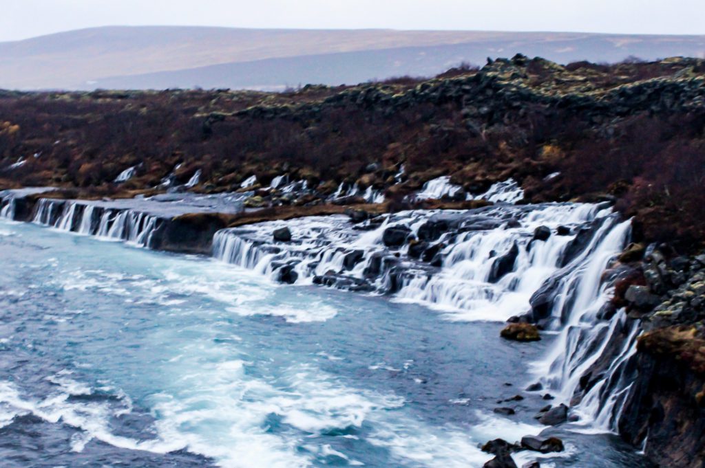 Barnafoss falls, Husafell, Iceland