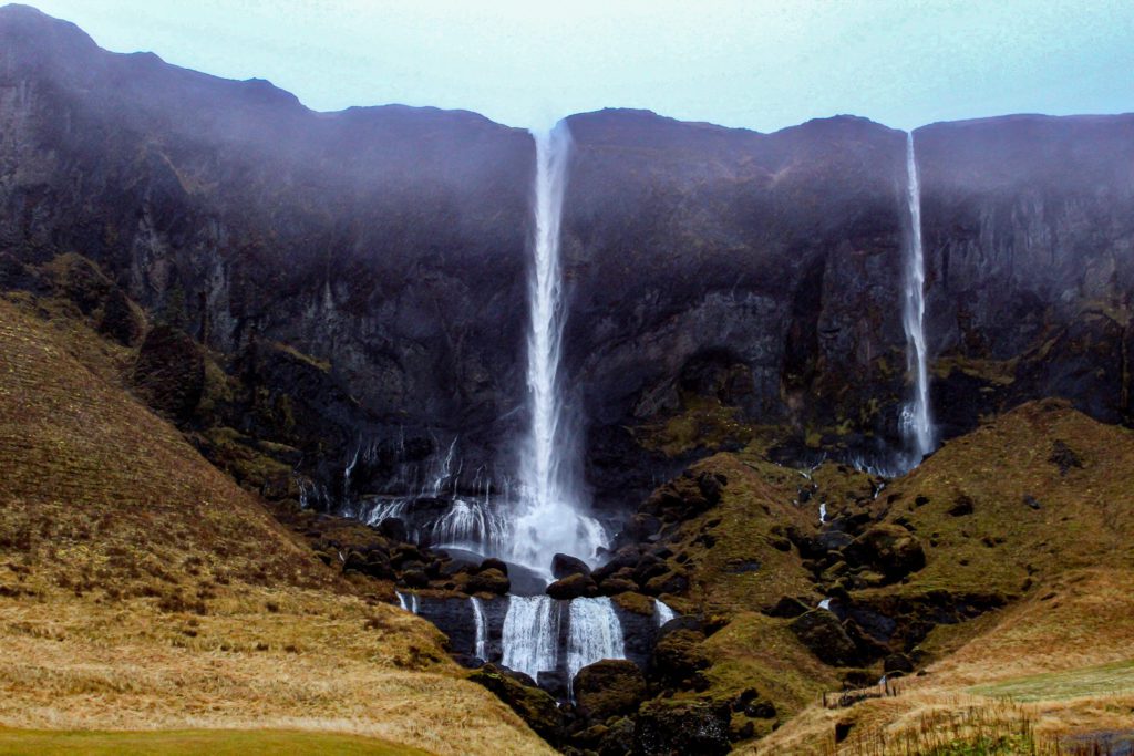 Waterfall views on an Iceland Stopover