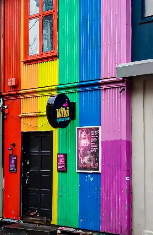 Buildings in Reykjavik, Iceland