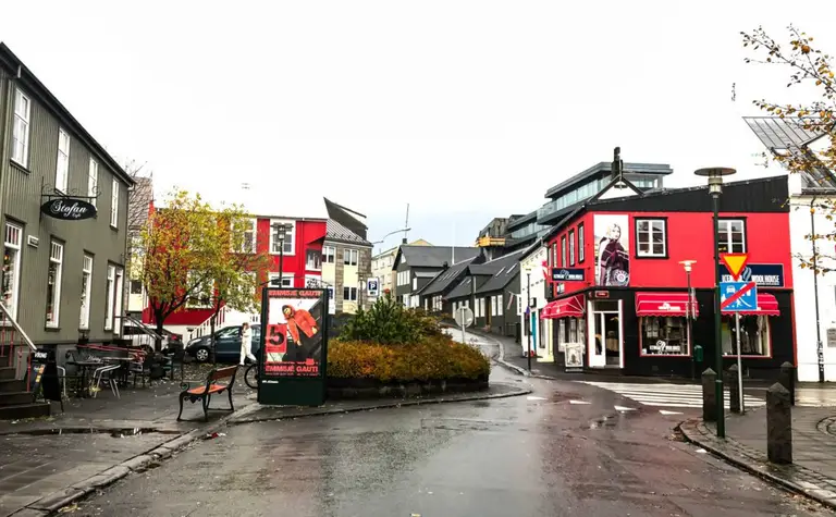 Buildings in Reykjavik, Iceland