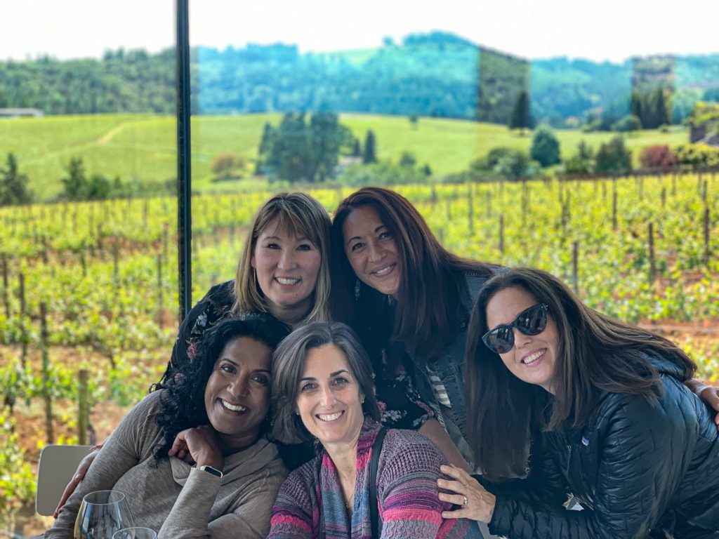50 Things for my 50th Birthday.  My best friends, wine tasting in the Willamette Valley