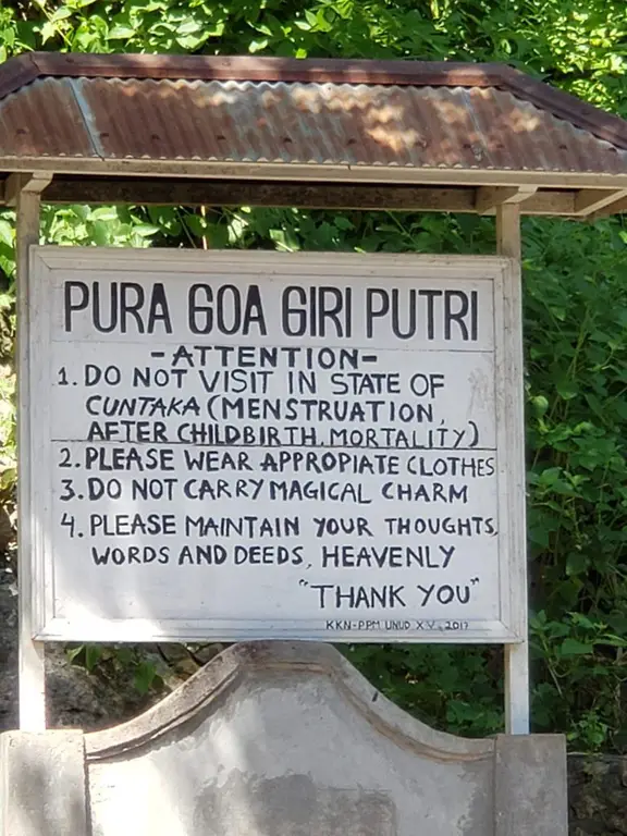 Goa Giri Putri Temple, Nusa Penida