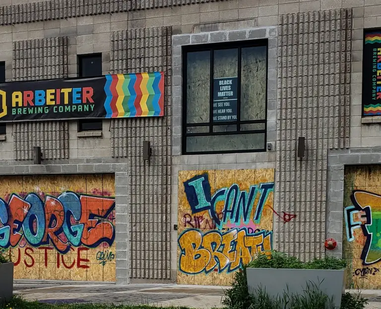 George Floyd memorial murals Minneapolis