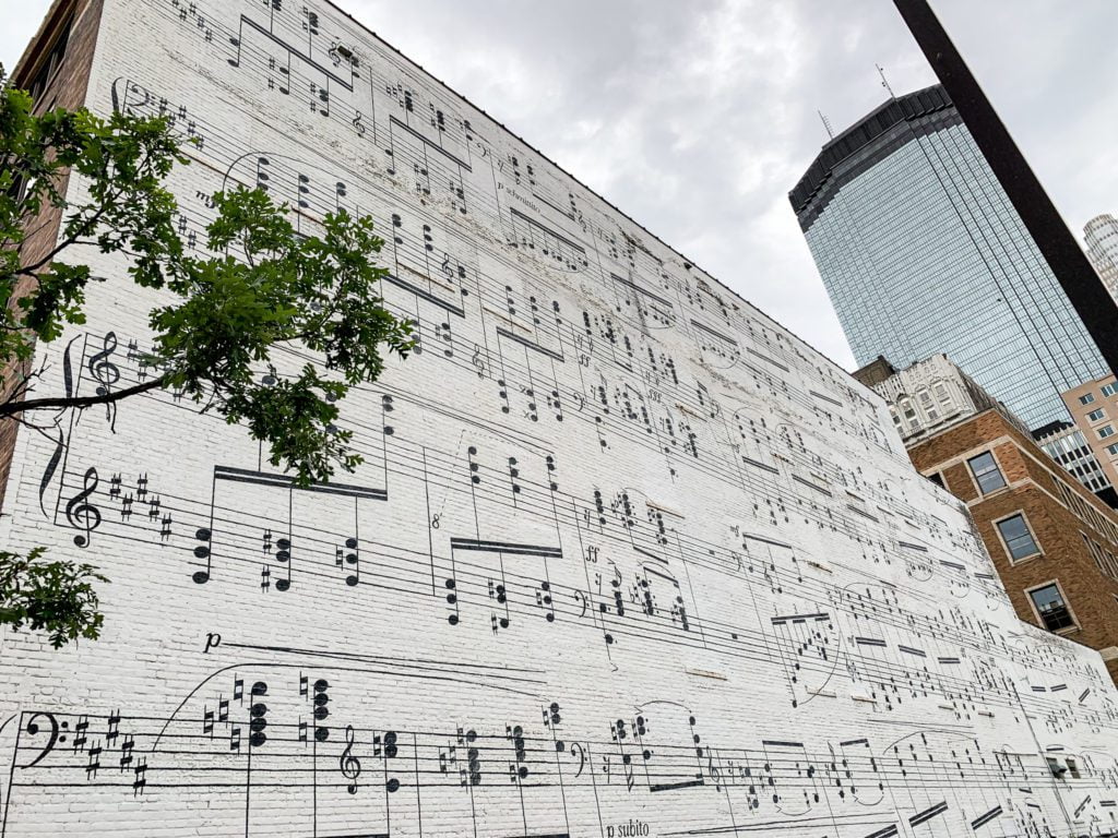 Minneapolis Music Wall (Schmitt Music Mural)