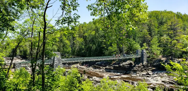 Swinging Bridge, Jay Cooke State 
Duluth Minnesota