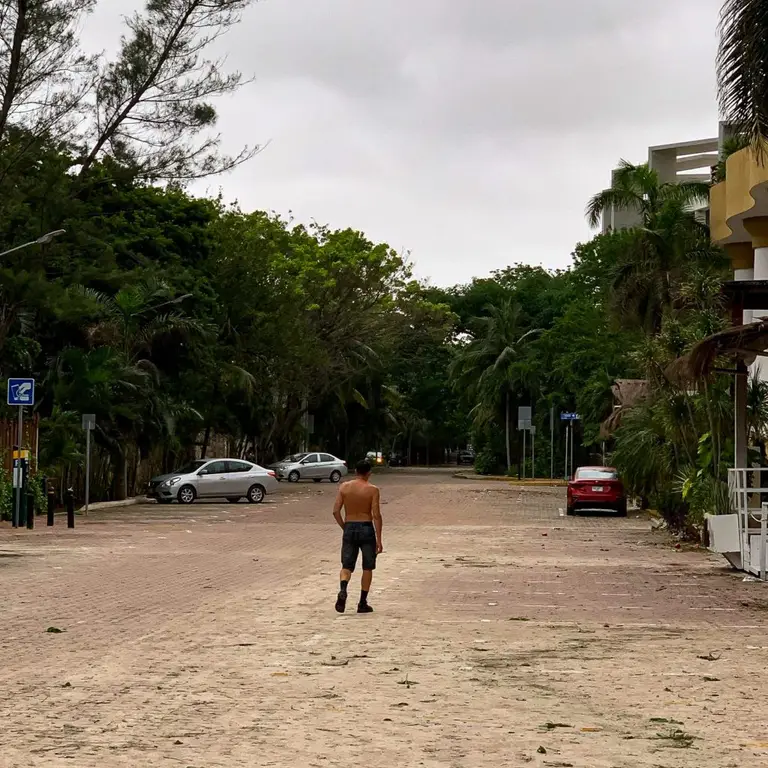 Playa del Carmen before hurricane