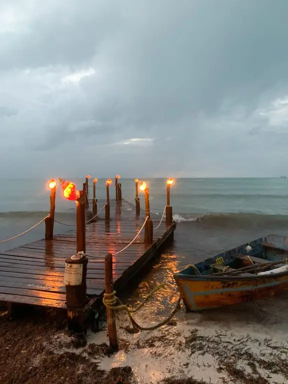 Isla Holbox pier