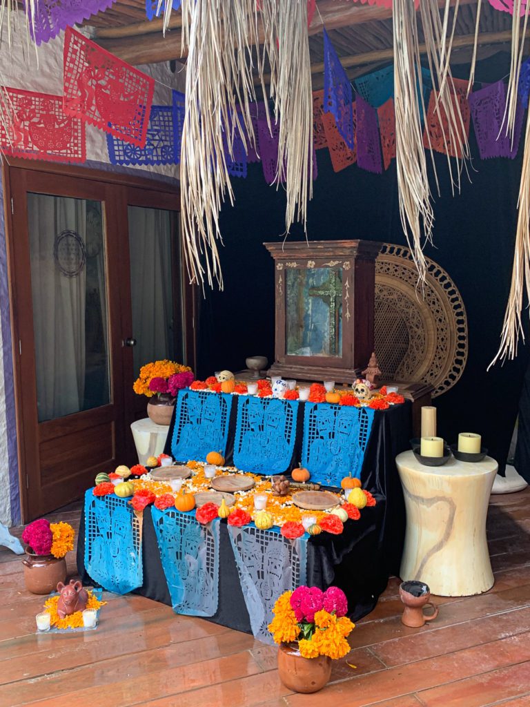 Casa Las Tortugas, Isla Holbox, Mexico
Ofrendas Dia de los Muertos