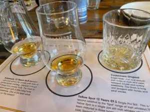 Galway Irish Whiskey Tasting