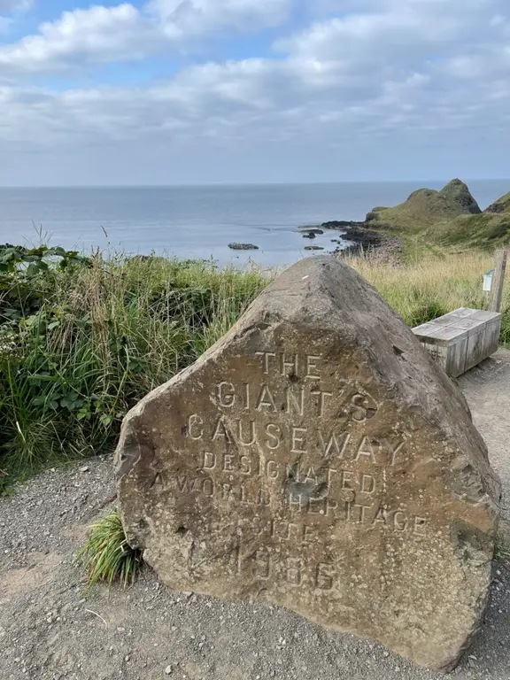 The Giant's Causeway in Northern Ireland