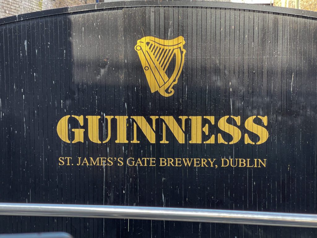 Guinness Storehouse Tour
St. James Gate Brewery