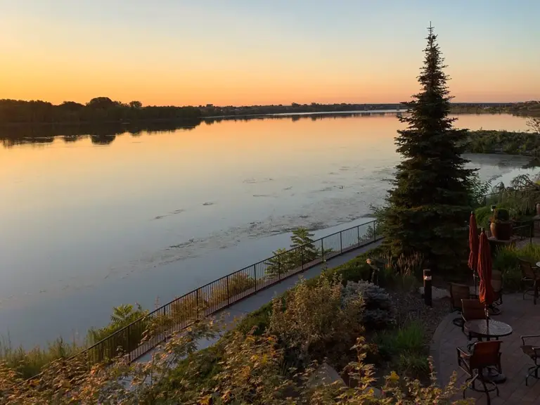 View of the Columbia River from The Hampton Inn Richland, Tri-Cities