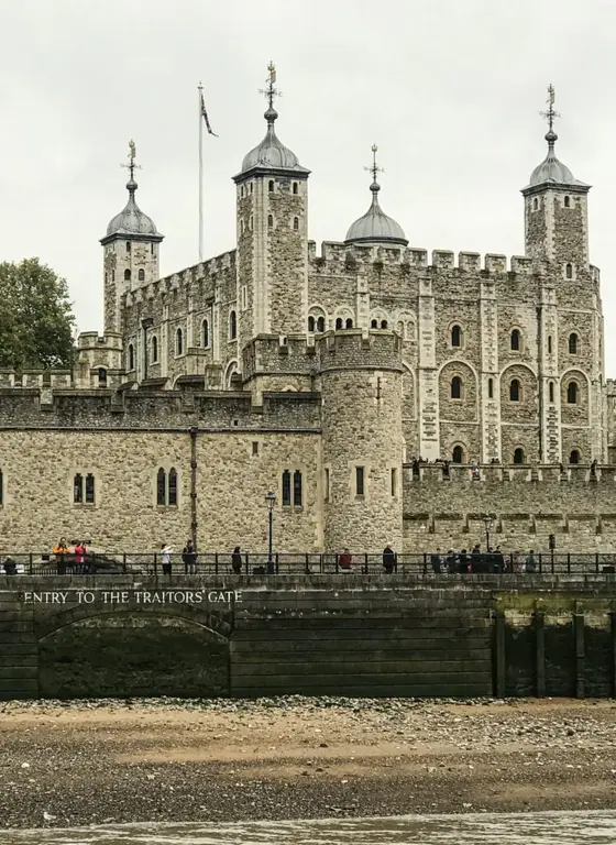 Entry to the Traitors Gate, London 