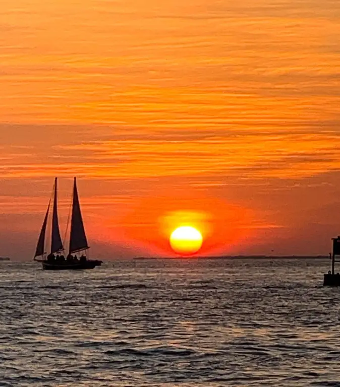 Sunset in Mallory Square, Key West