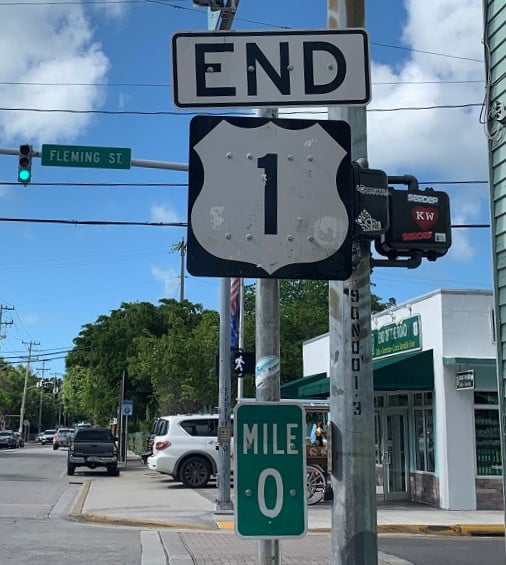 Mile Marker 0 - A1A - Key West
