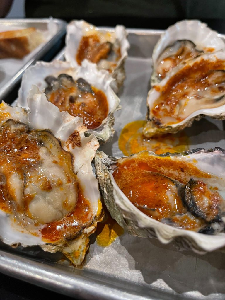 Oysters from Salty Girls in Sequim, WA