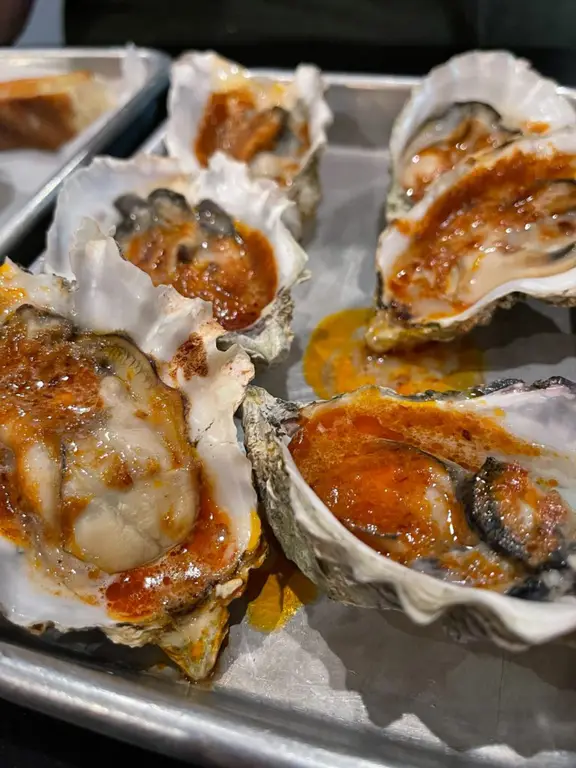 Oysters from Salty Girls in Sequim, WA