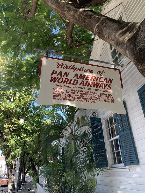 Birthplace of Pan Am, Key West