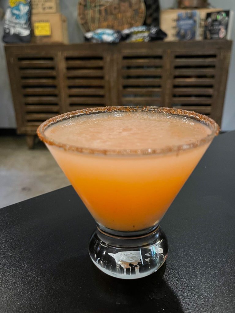 Cocktail from Salty Girls in Sequim, WA