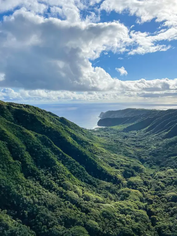 Doors Off Helicopter Tour to Molokai - Molokai Waterfalls