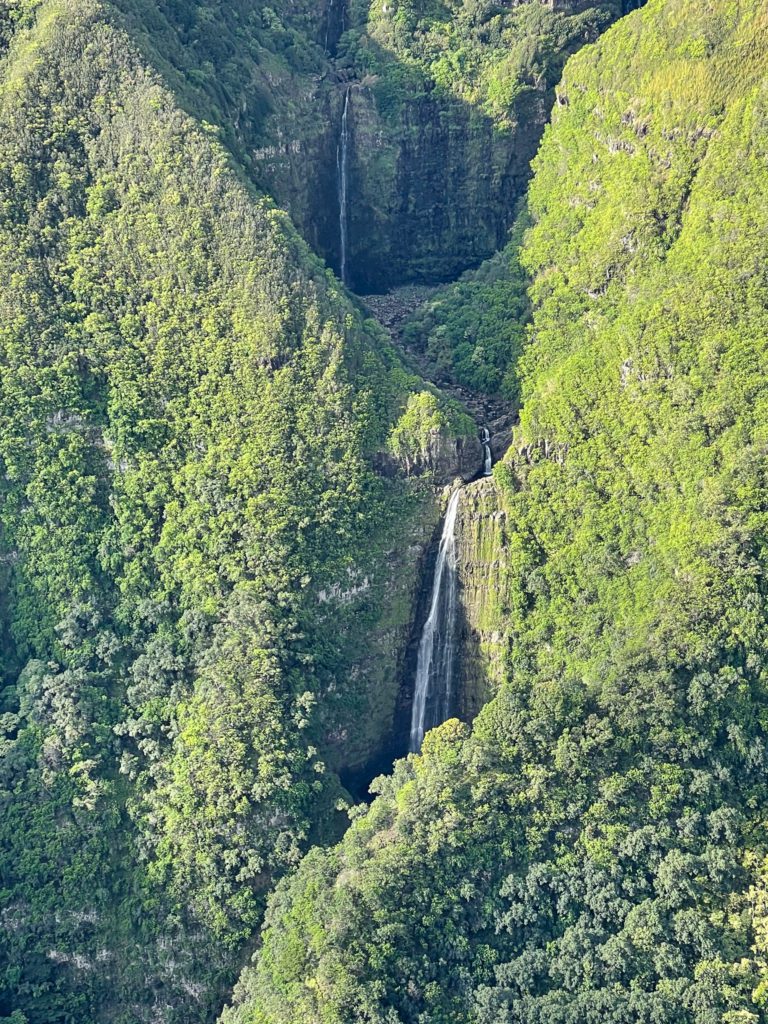 Doors Off Helicopter Tour to Molokai - Molokai Waterfalls