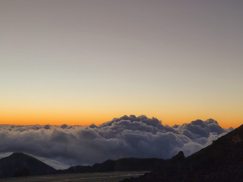 Haleakala sunrise views, Maui