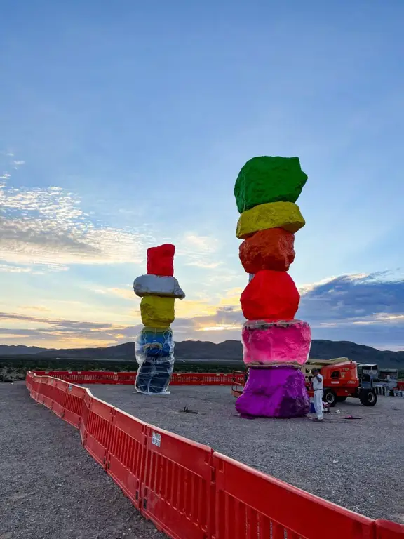 Seven Magic Mountains Las Vegas