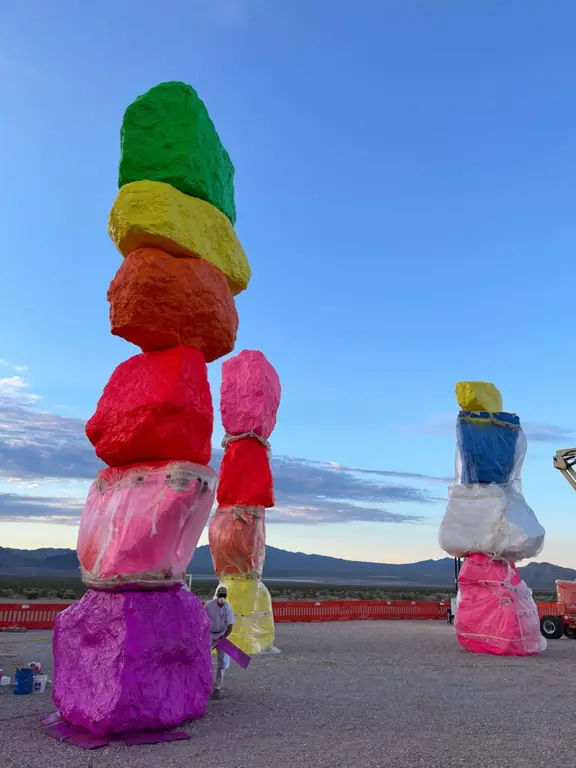 Seven Magic Mountains Las Vegas