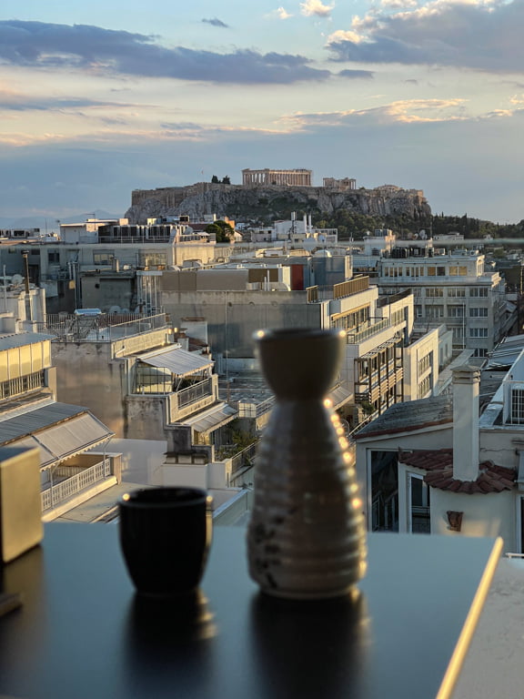 NYX Rooftop Japanese Restaurant - Best Acropolis View