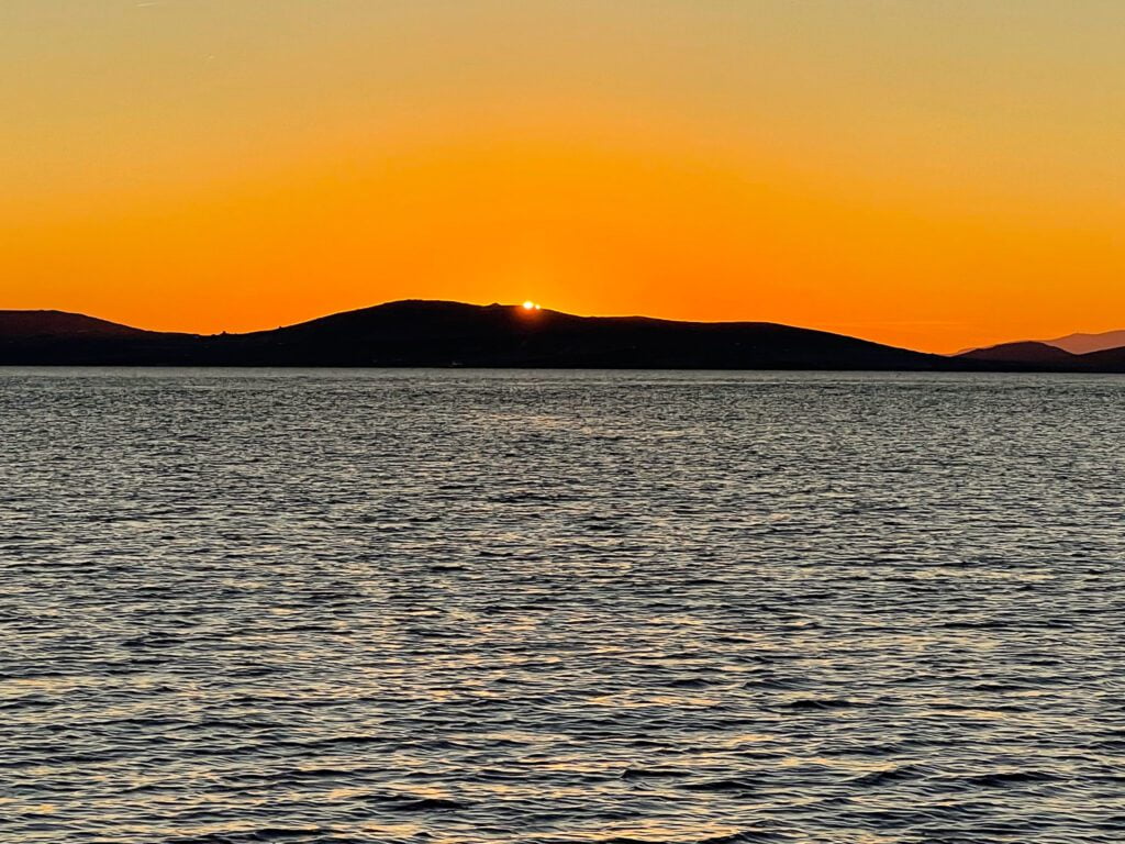 Mykonos sunset cruise