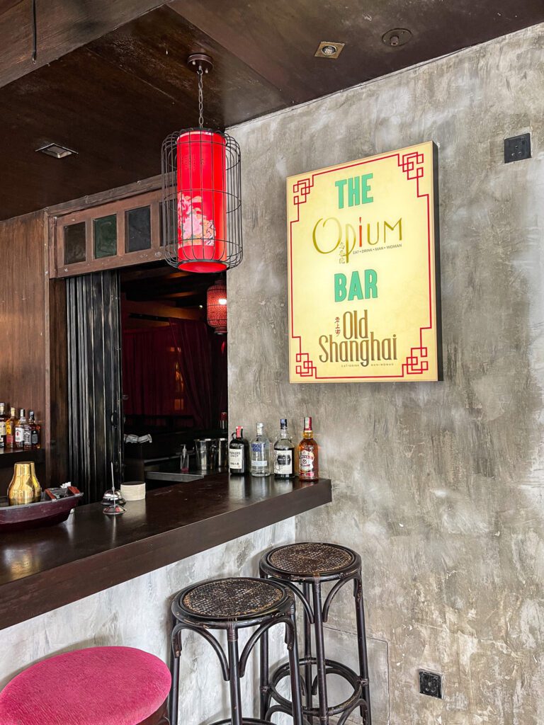 Old Shanghai and The Opium Bar, KL