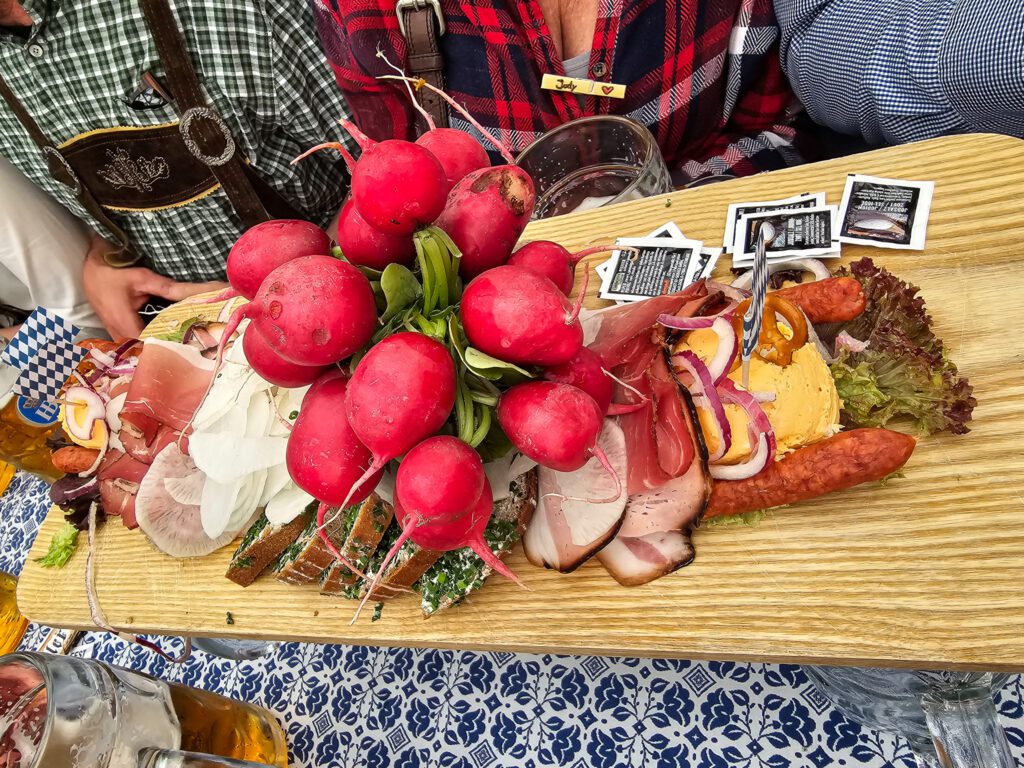 Oktoberfest Hofbrau platter