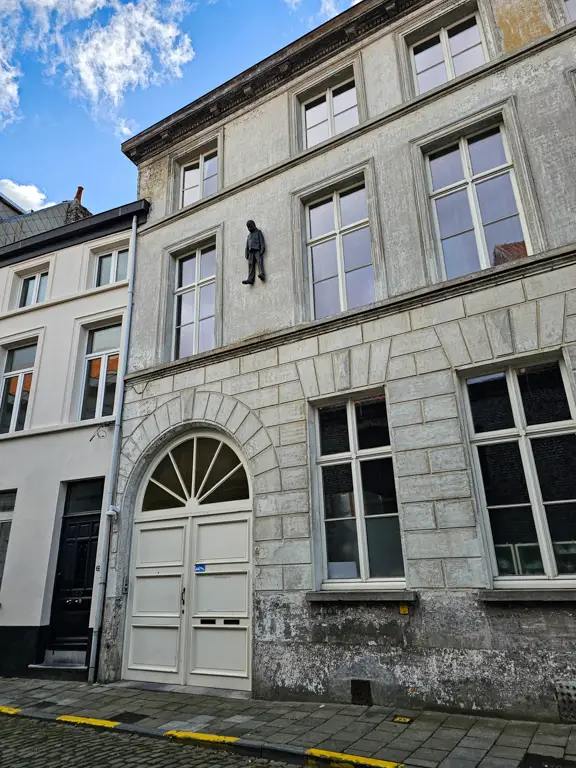 Hanging Boy Statue Ghent