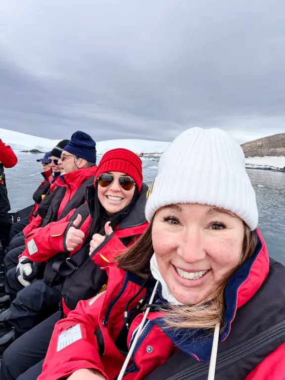 Antarctica zodiac excursion