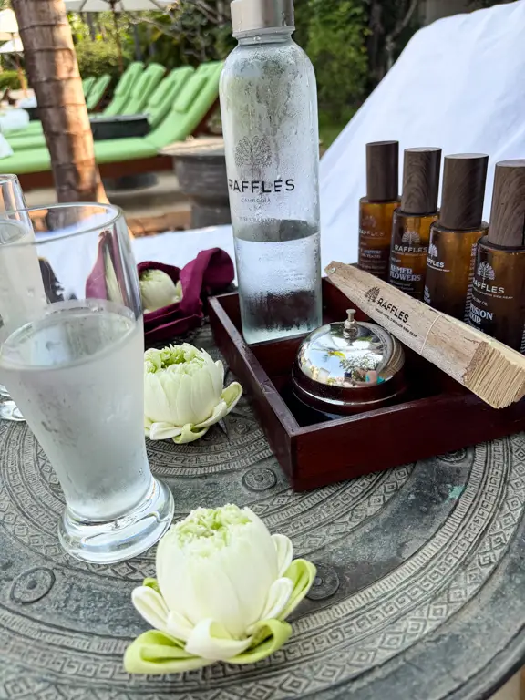 Pool at Raffles Grand Hotel d'Angkor