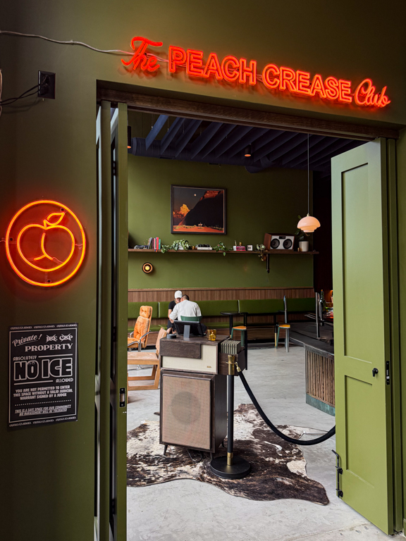 Peach Crease Club Denver